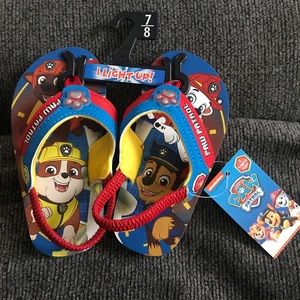 Paw Patrol Light Up Flip Flips 7/8